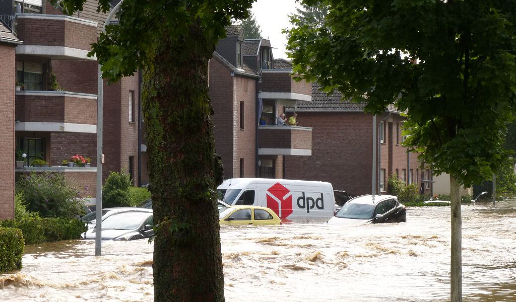 Hochwasser Eschweiler August 2021